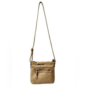 Crossbody‎ tan purse Jen & Co